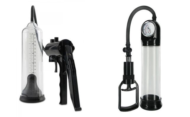 Manual vacuum pump for penis enlargement and erection enhancement for men